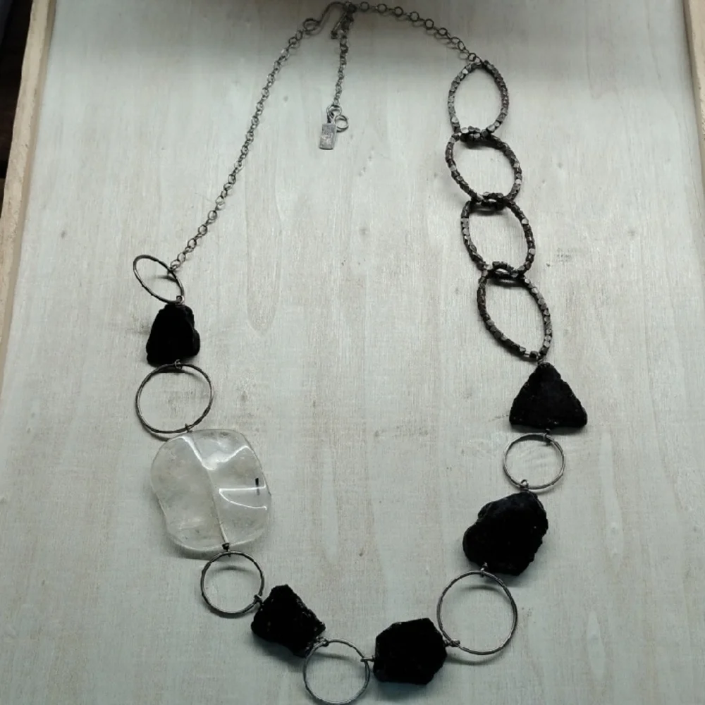 Vintage‎ 925 Necklace With Stones